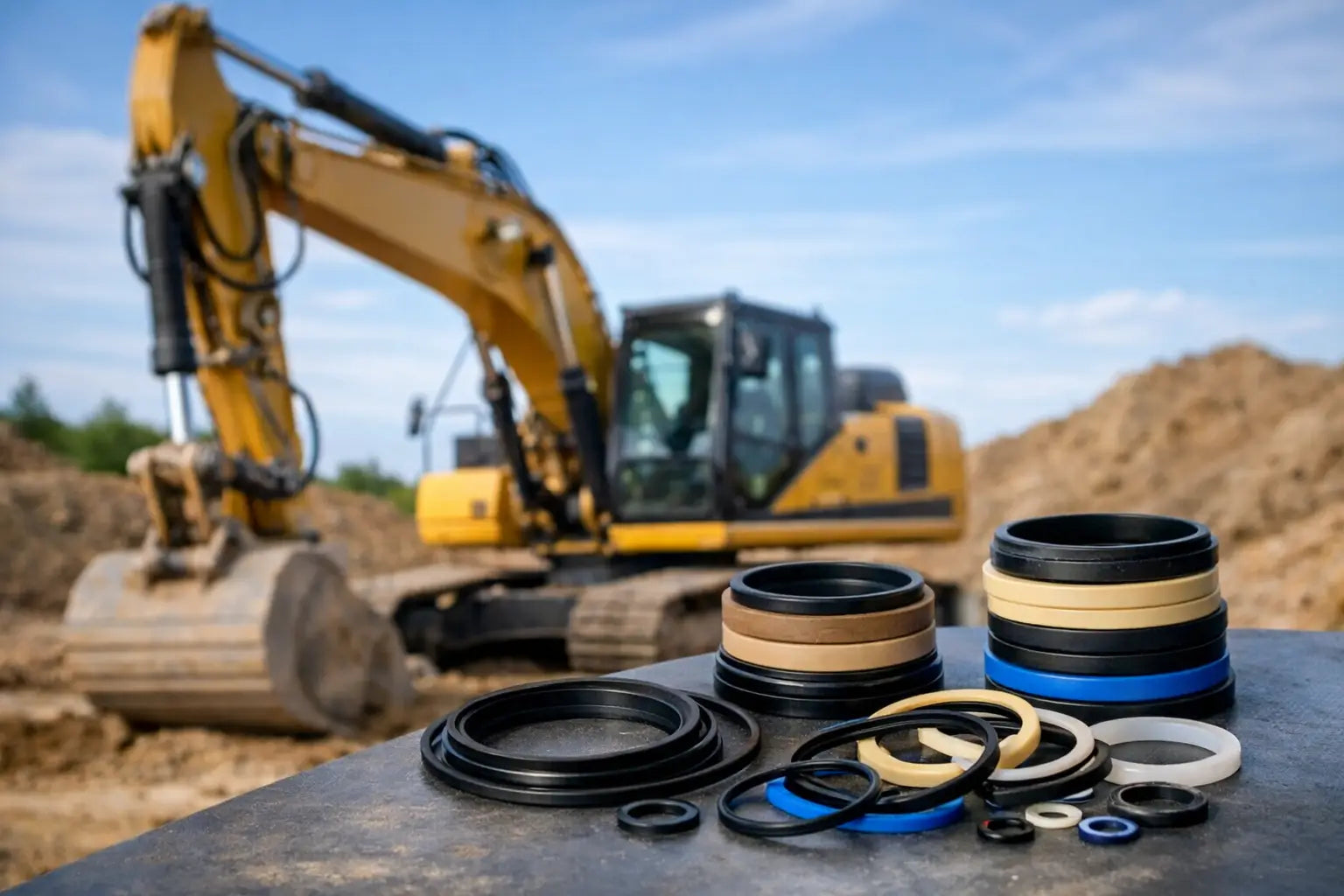 Excavator Seal Kits That Keep Cylinders Working