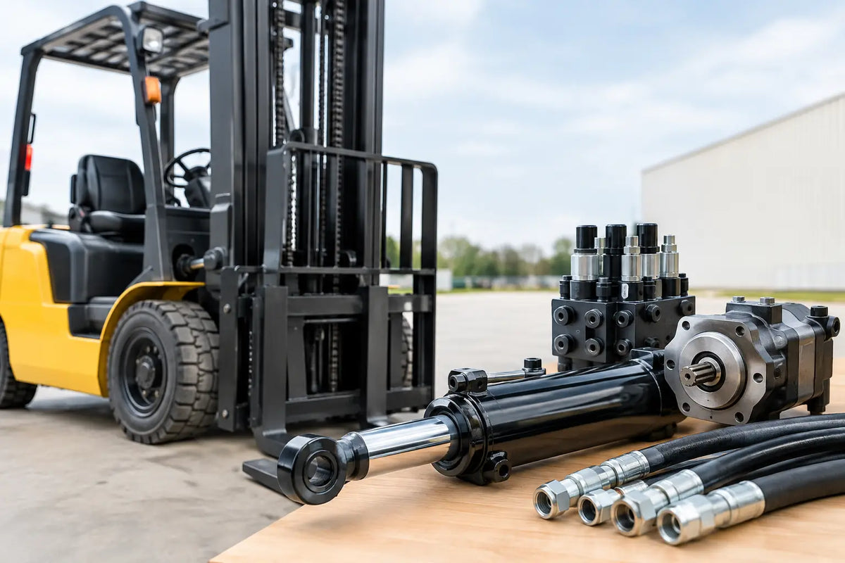 Forklift Hydraulic Components That Keep Lifts Moving