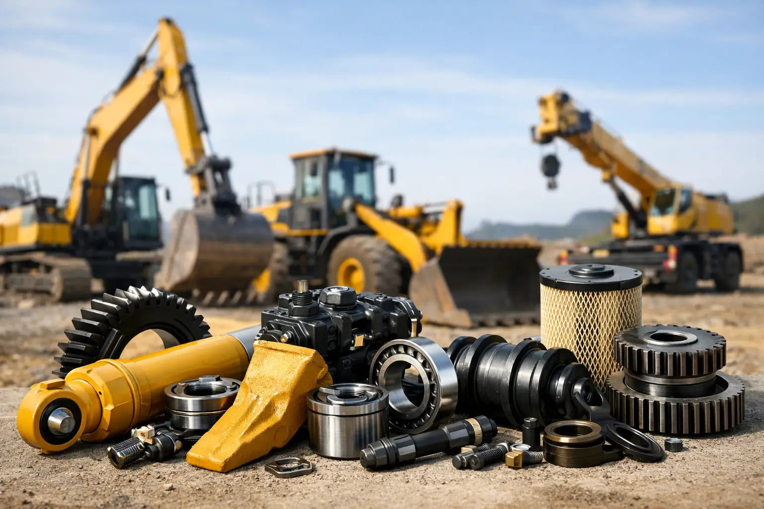 XCMG Spare Parts That Keep Machines Working