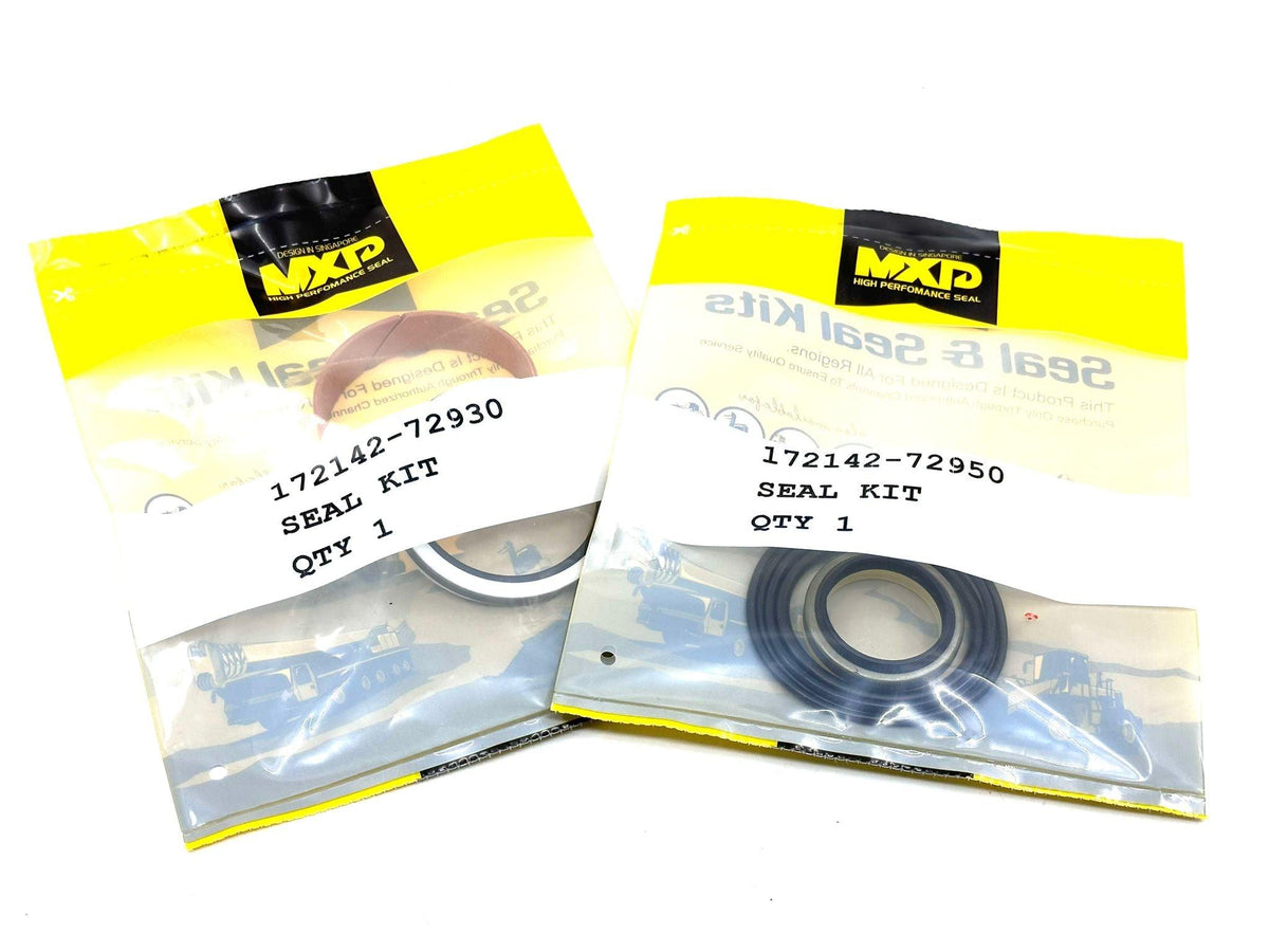 Yanmar 172142-72950 seal kit with multiple rubber seals and gaskets for machinery maintenance and repair.