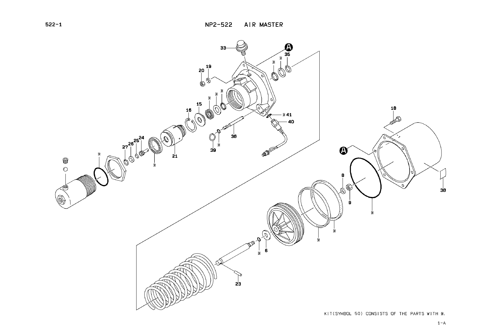 44175-60260 / 44175-60260 - MASTER CYL. ASSY-AIR MASTER (90ZIV-2)