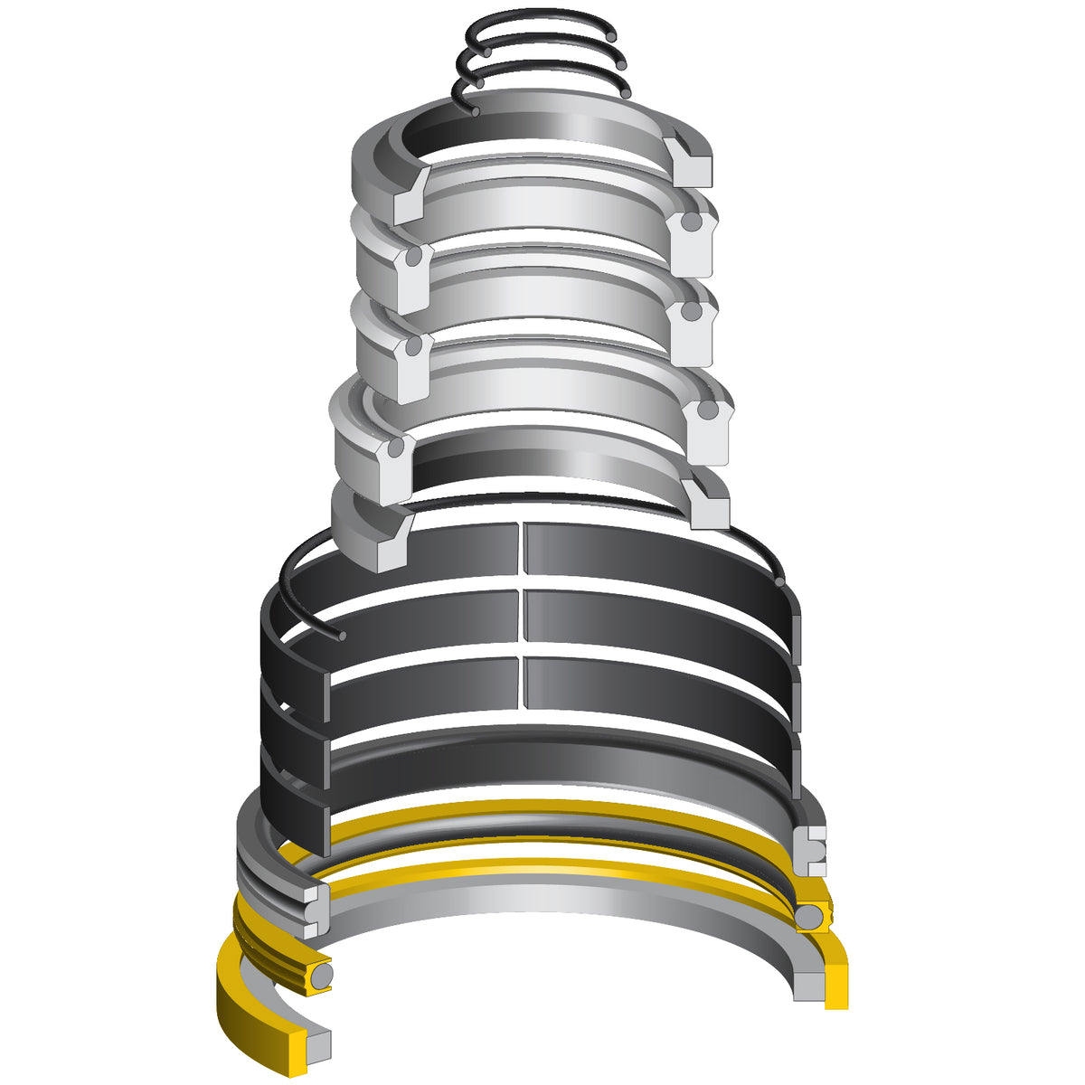 LEEBOY 851485 - Universal Hydraulic Seal Kit reference illustration