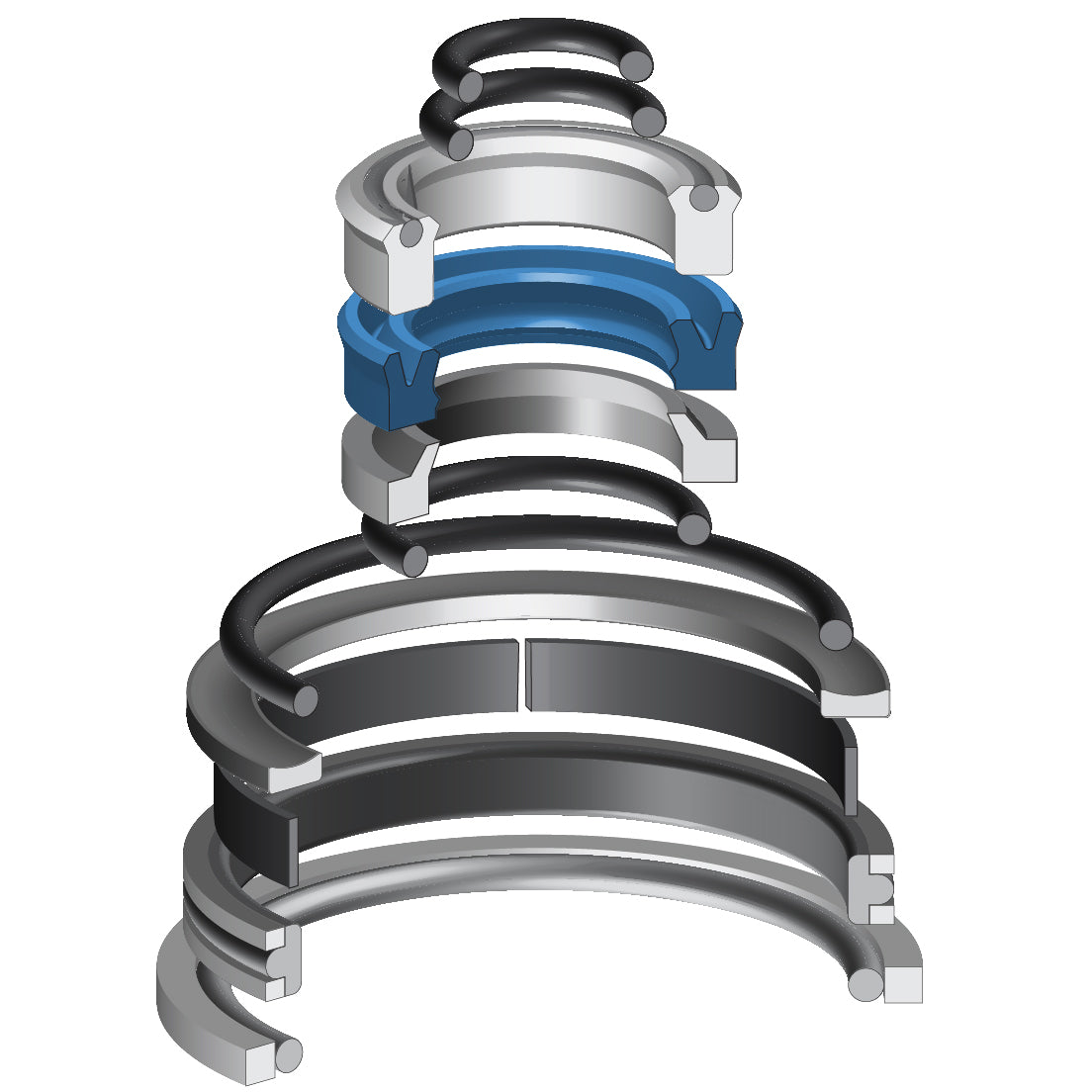 LEEBOY 870311 - Hydraulic Cylinder Seal Kit reference illustration