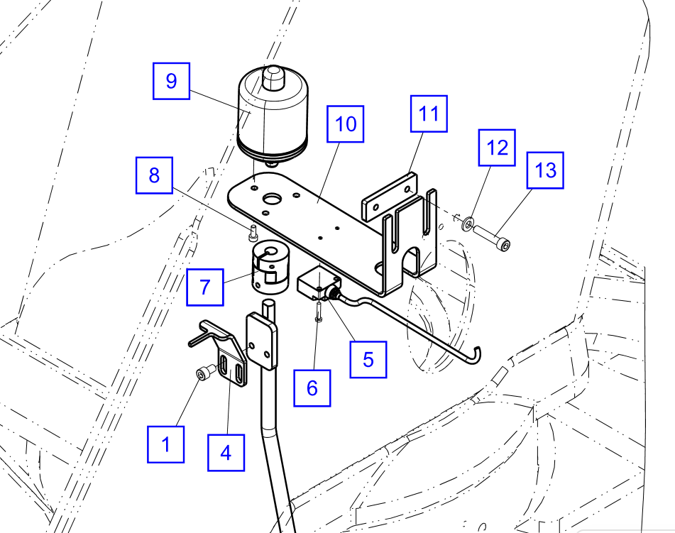 EEA13284 - SHAFT ENCODER (PK41002MH)