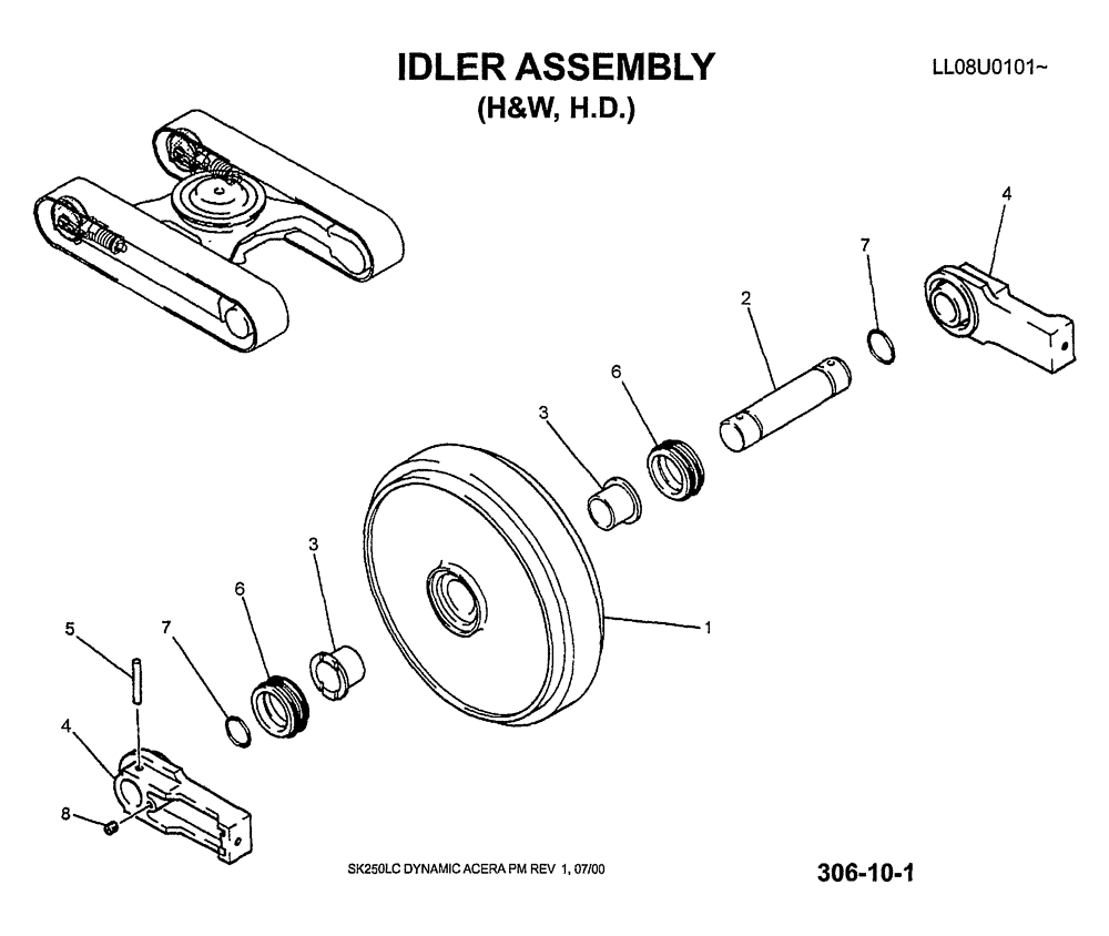 LQ52D01001P1 - IDLER