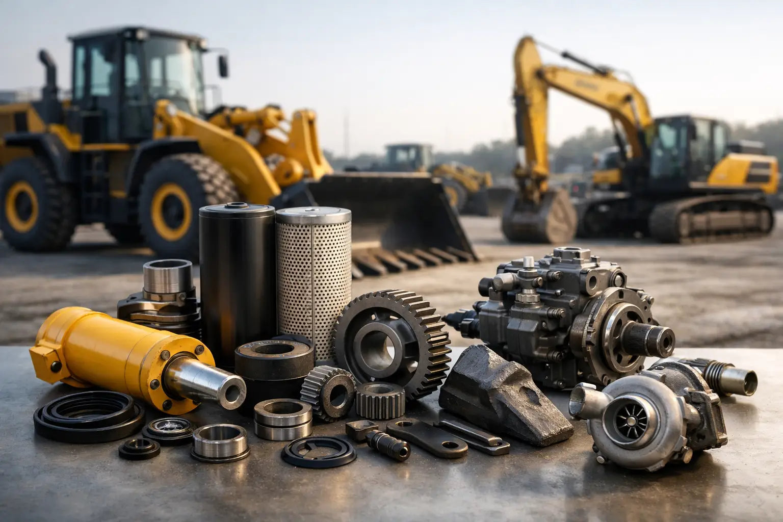 LiuGong Spare Parts That Keep Machines Working