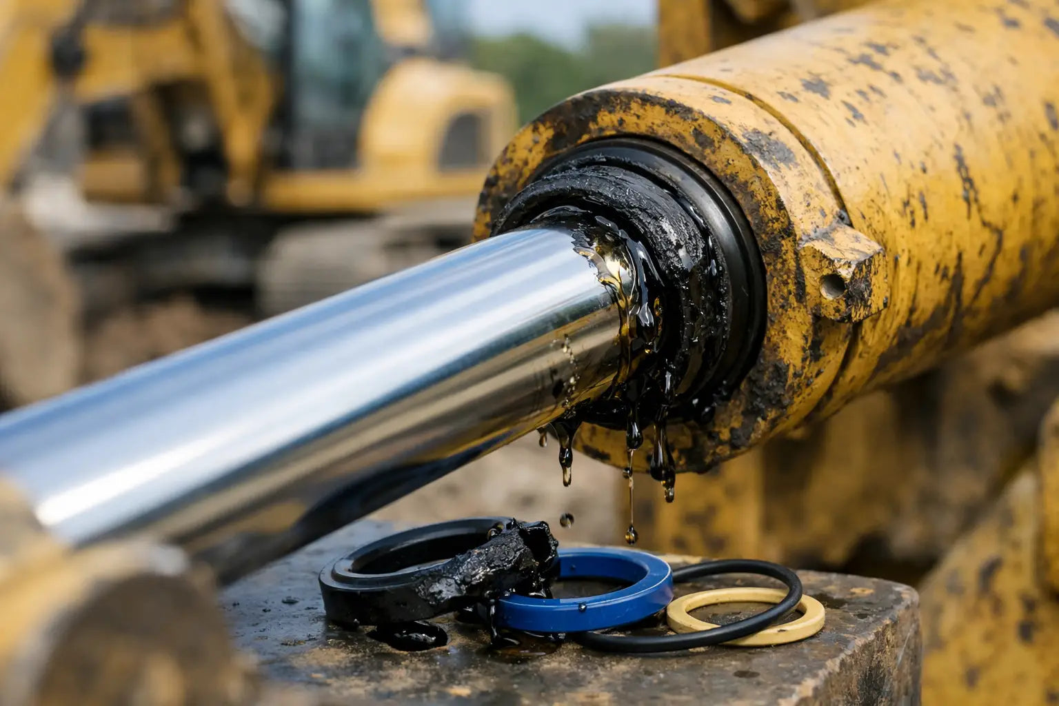 Why Hydraulic Seals Leak Prematurely on Heavy Equipment