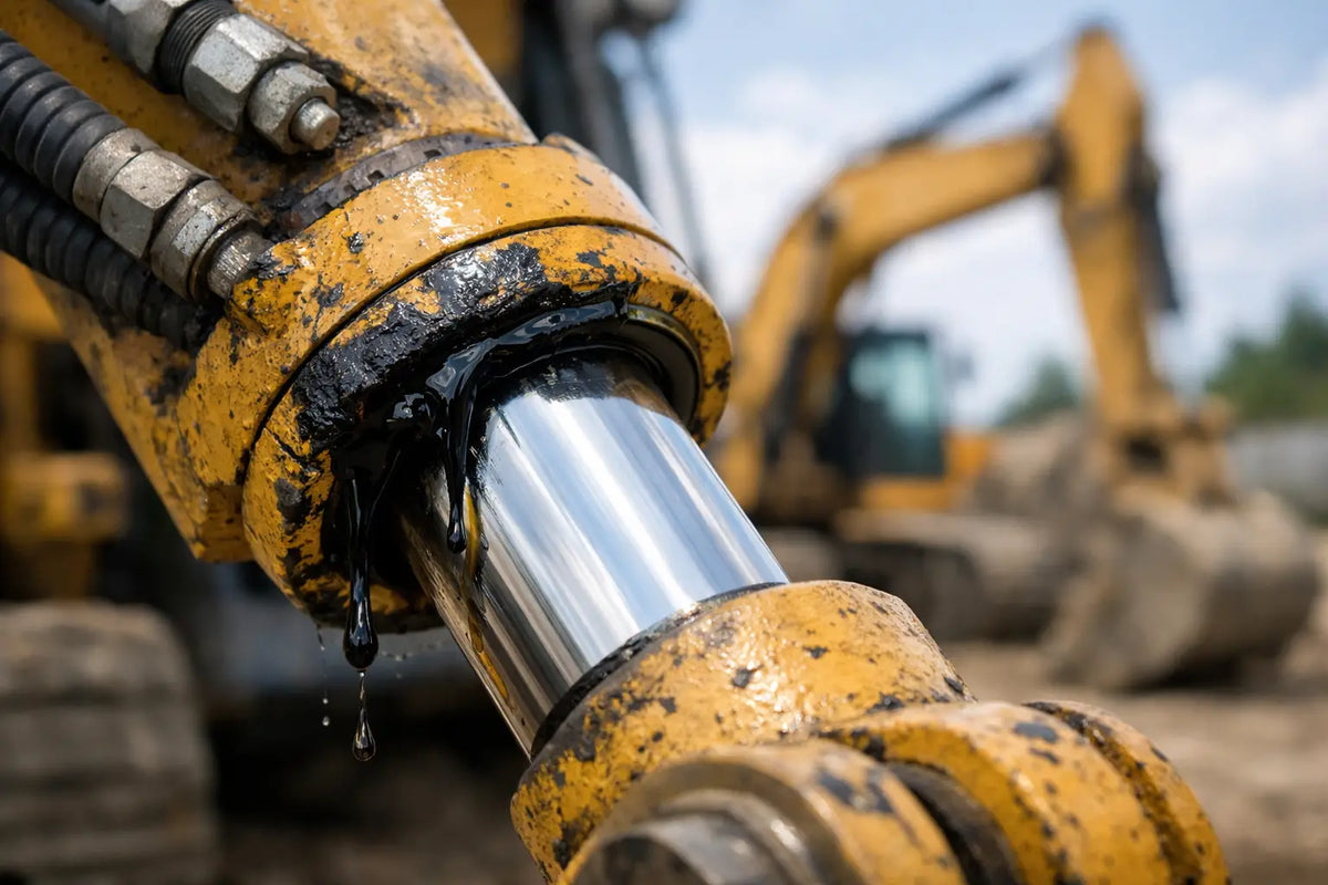 Why Seals Leak on Heavy Equipment Systems