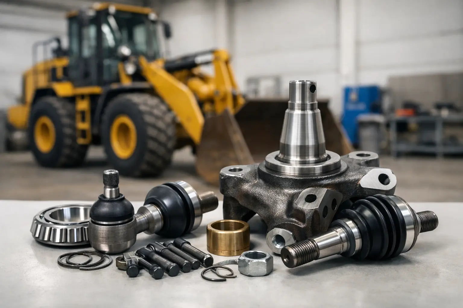 Wheel Loader Steering Knuckle Parts Fitment