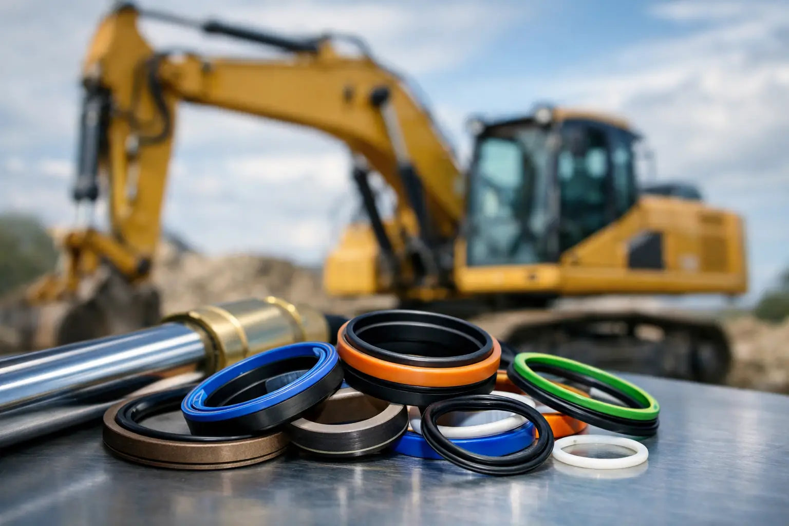 Hydraulic Piston Seal Selection for Heavy Equipment