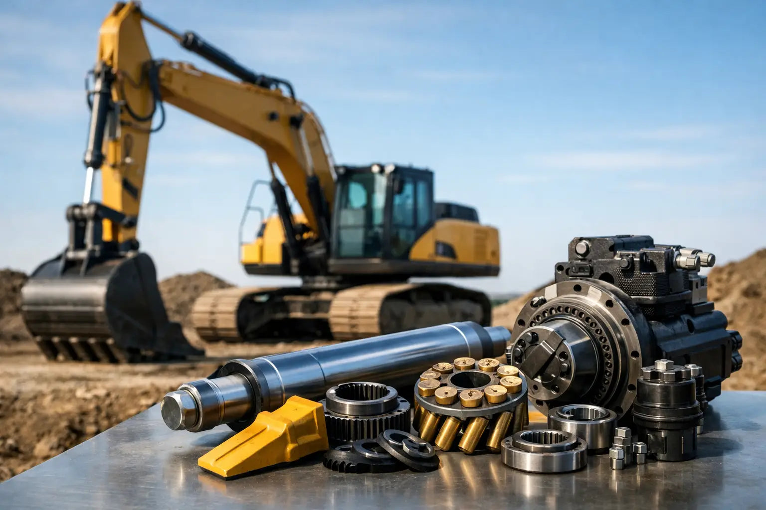 SANY Excavator Parts That Match the First Time