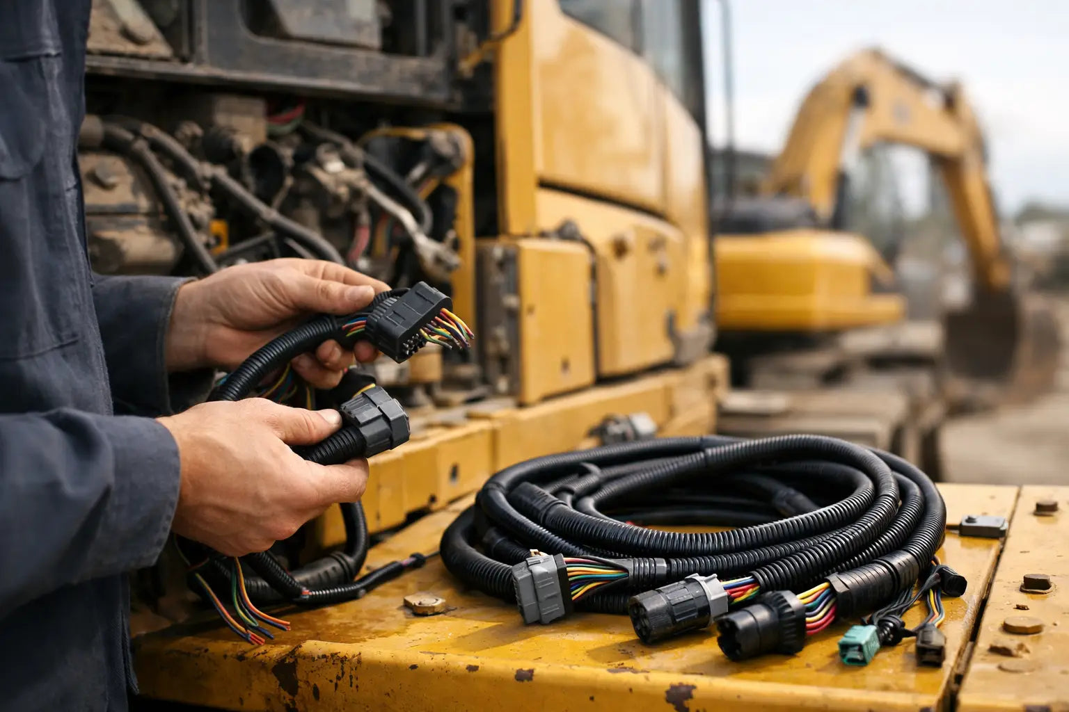 Heavy Equipment Wire Harness Replacement Guide