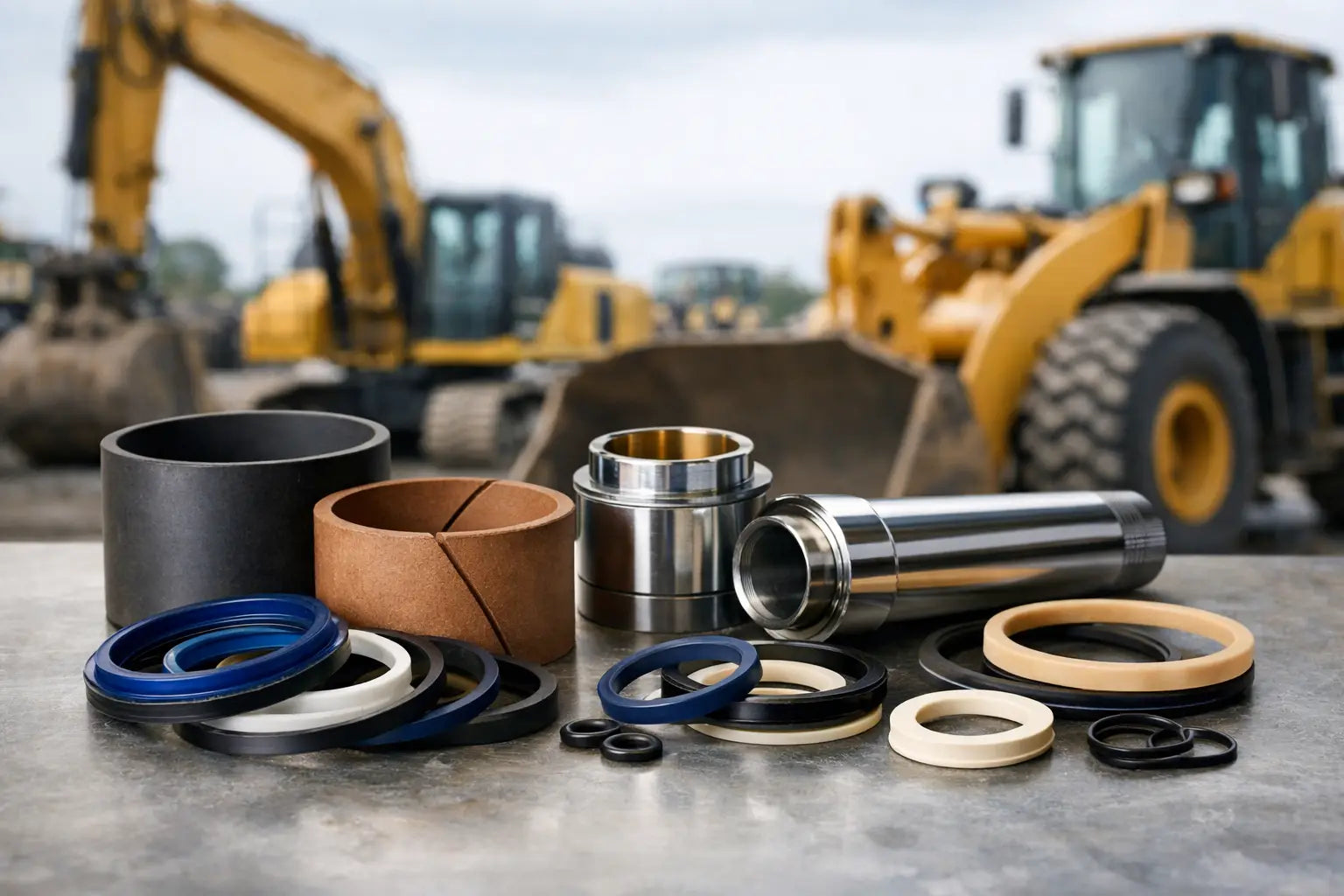 Guide to Cylinder Seal Materials for Heavy Equipment