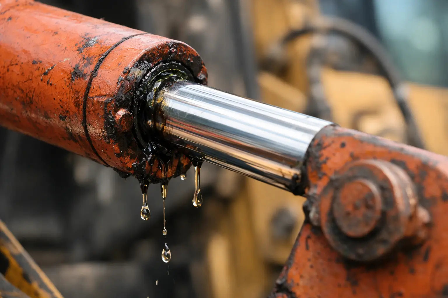 What Causes Hydraulic Cylinder Leaks? 8 Failures
