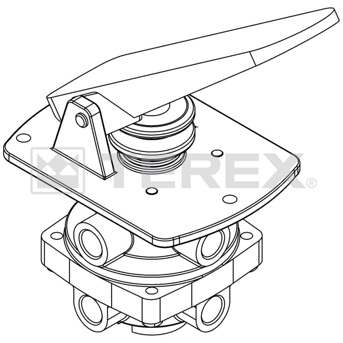 09.0656.0059 - BRAKE PEDAL AIR BRAKE - MXPseal.comTEREX