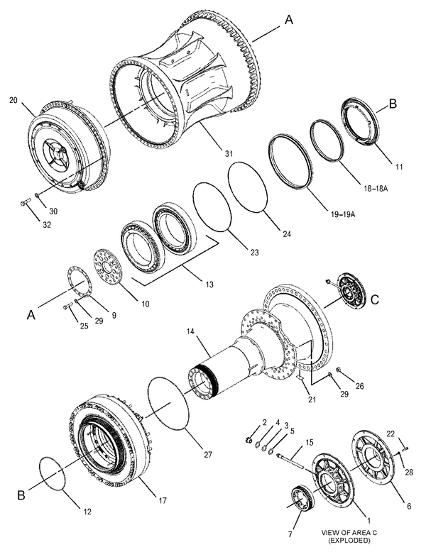 0R9043 - WHEEL AR (789D) - MXPseal.com