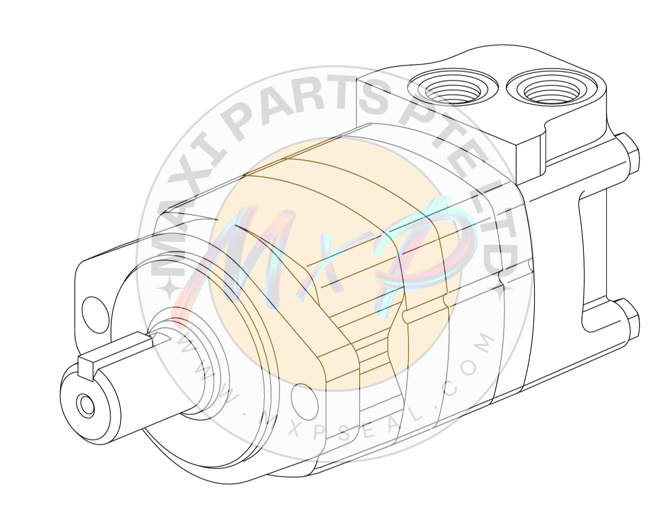 104-6391-005 1046391005 - SWING MOTOR (18N) - MXPseal.com