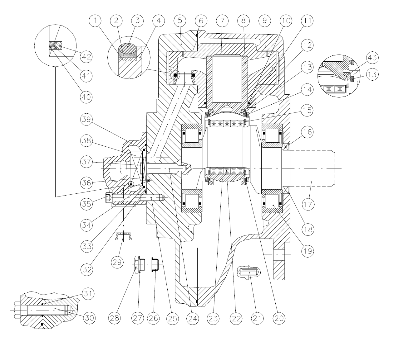 0400-V176 - GM4 SEAL KIT (Ø76 - 1300cc) - MXPseal.com