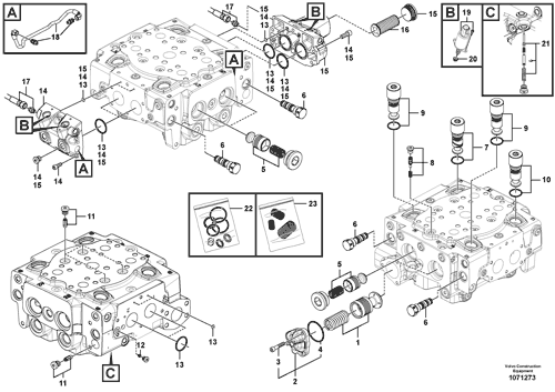 15015929 - HYDRAULIC VALVE