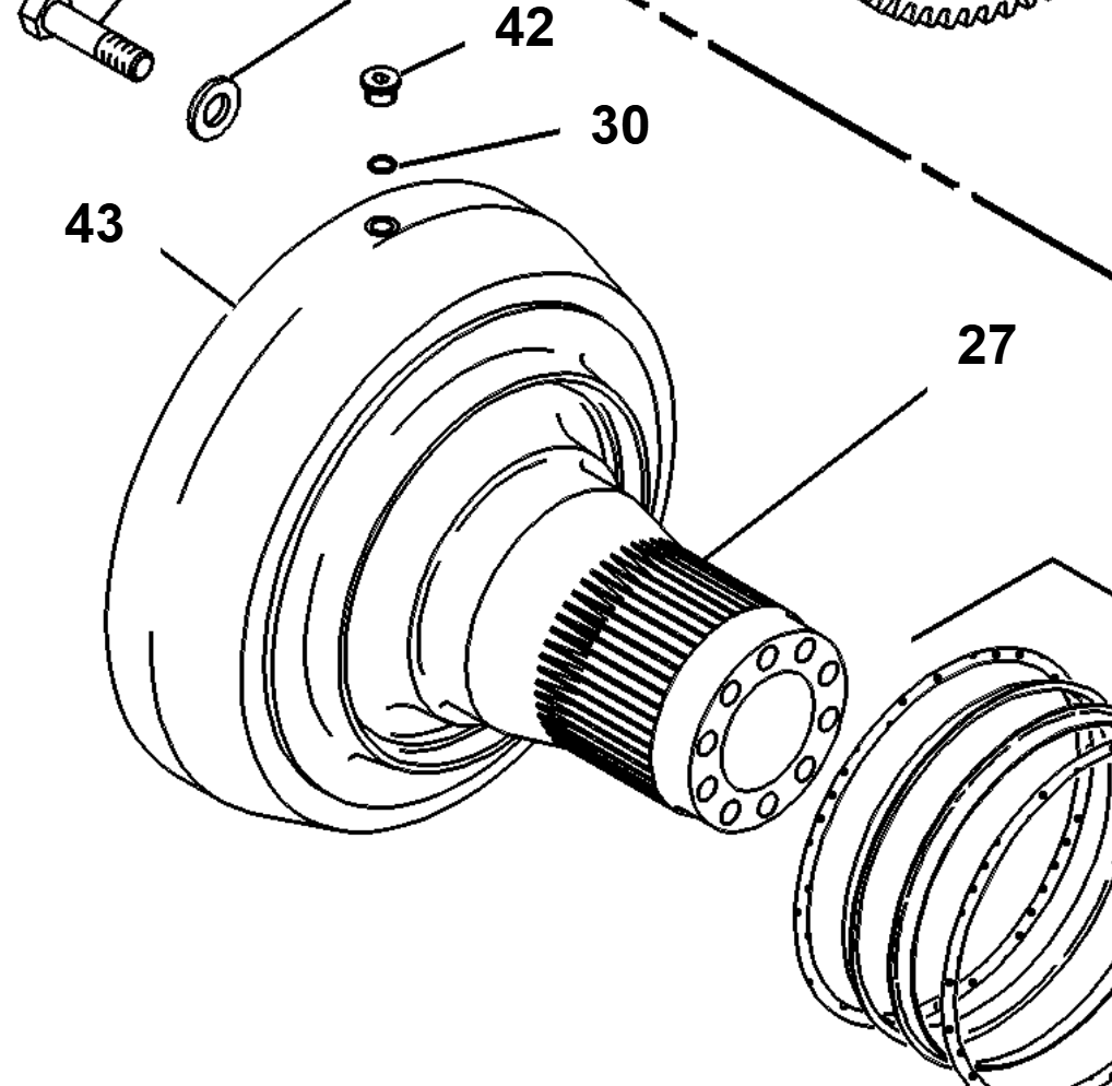 1978287 / 197-8287 - SPINDLE