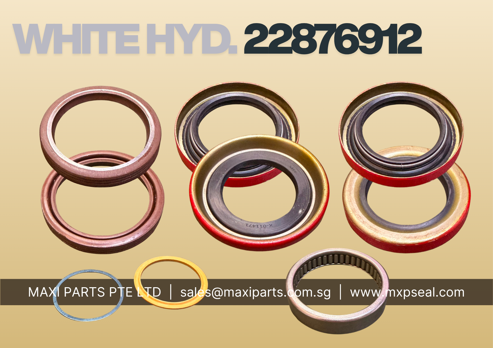 OIL SEAL (3PC/SET) - SEAL KIT # 22876912