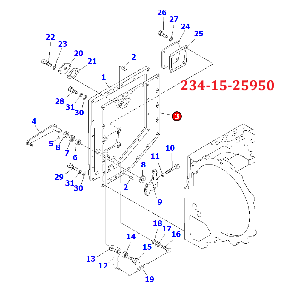 234-15-25950 - GASKET