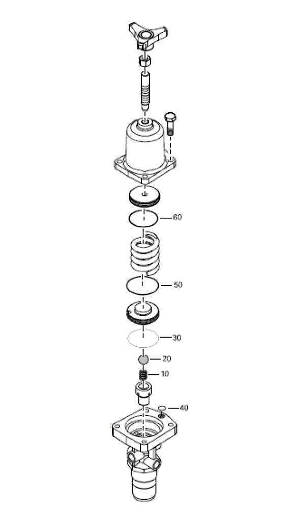 2911011100 - SERVICE KIT REGULATING VALVE