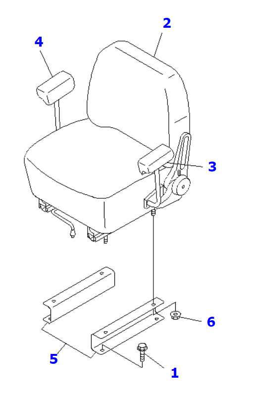 416-57-21121 - SEAT ASSY - MXPseal.com