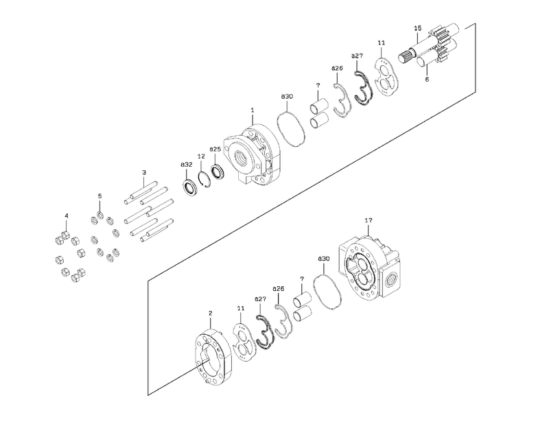 49327-74200-7 - GEAR PUMP KIT - MXPseal.com