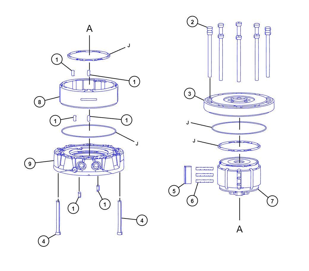 5175262 - 545C KIT-ROTATOR GP-HYD. - MXPseal.com