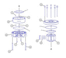 3155877 - 545C KIT-ROTATOR GP-HYD. - MXPseal.com