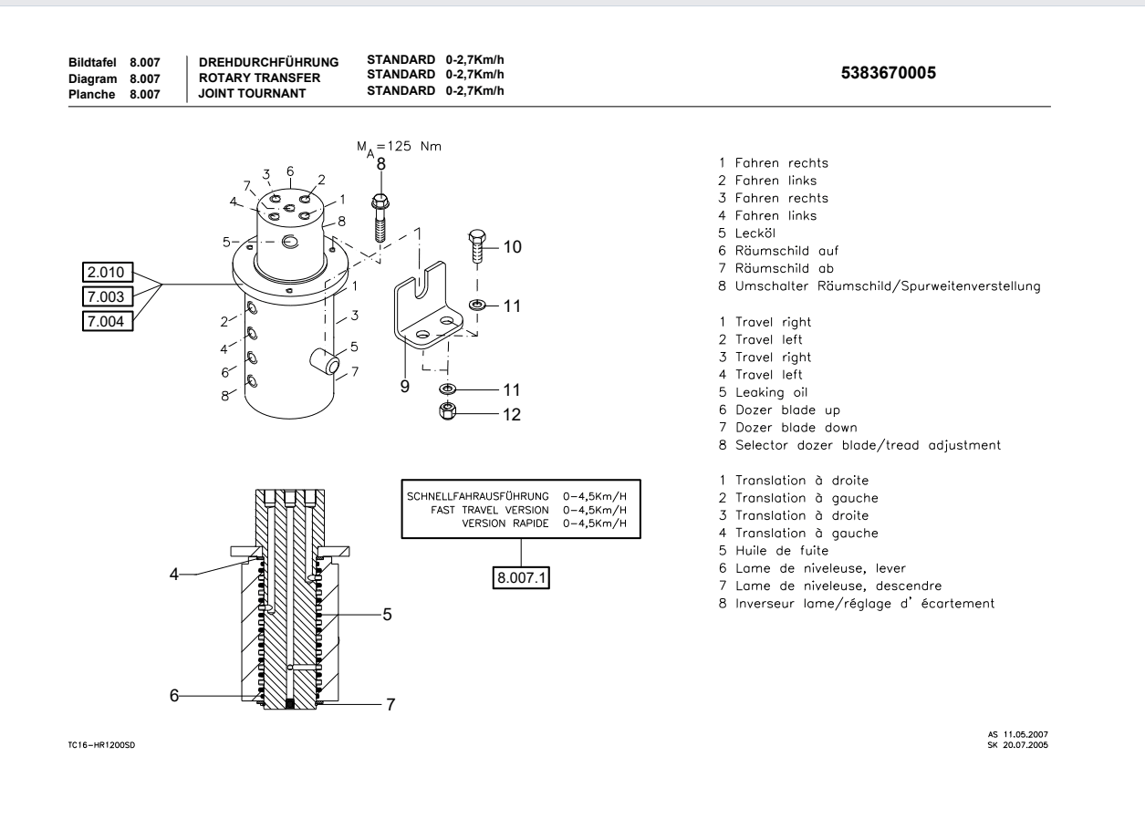 5383670005 - TC16 ROTARY TRANSFER - MXPseal.com