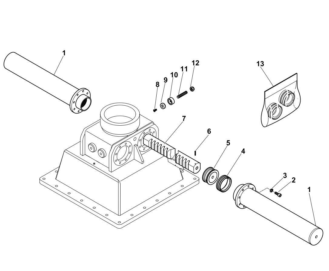 5550694 - HC331 / HC361 SLEWING ASSY KIT