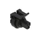 57M8625 - DELPHI BLACK EXTERNAL ELECTRICAL CONNECTOR HOUSING, 3 CAVITIES