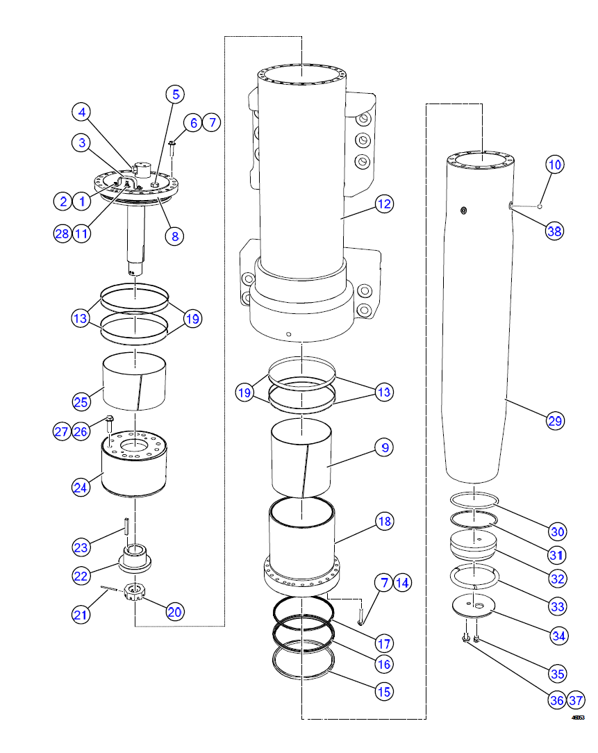 730E-10 FRONT SUSPENSION KIT