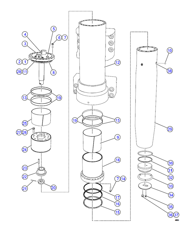 730E-10 FRONT SUSPENSION KIT