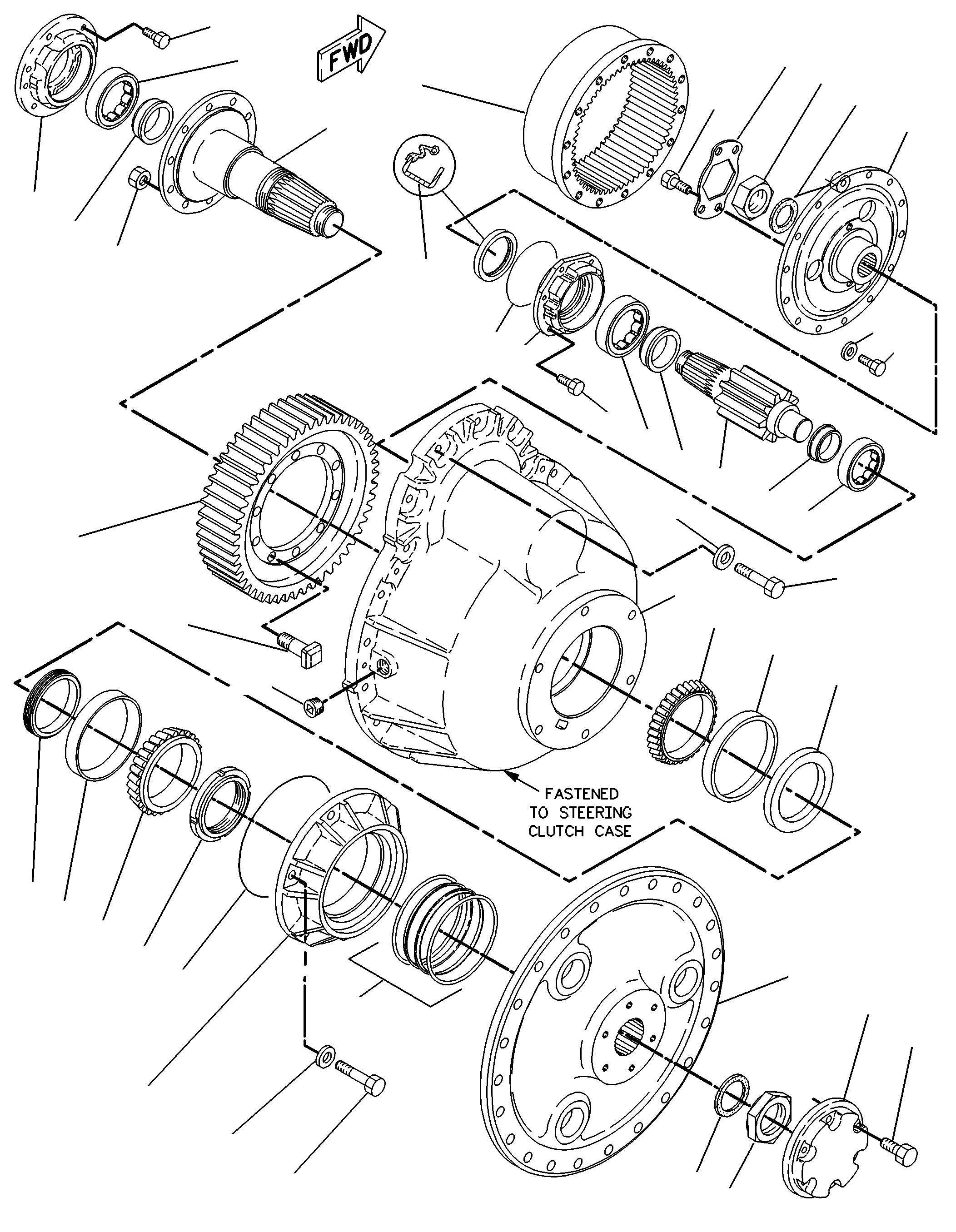5G5370 - BEVEL SHAFT / PINION (9T)