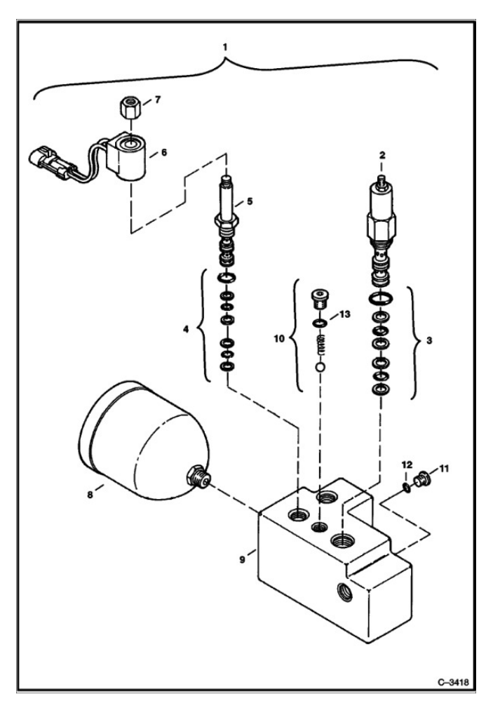 6669325 - 331 SEAL KIT - PRESSURE REDUCING VALVE