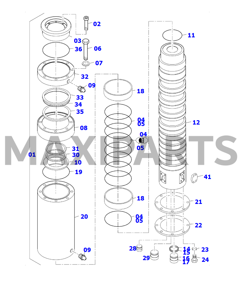 79769673 / 77055573 - PC5500-6E KIT:ROTARY JOINT