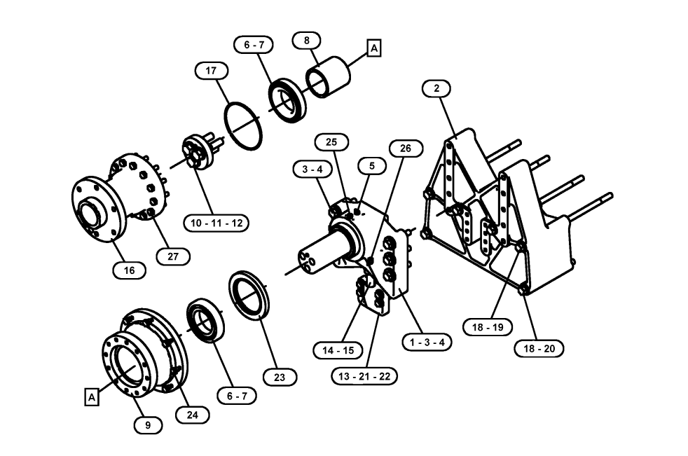 7W6488 - SHAFT