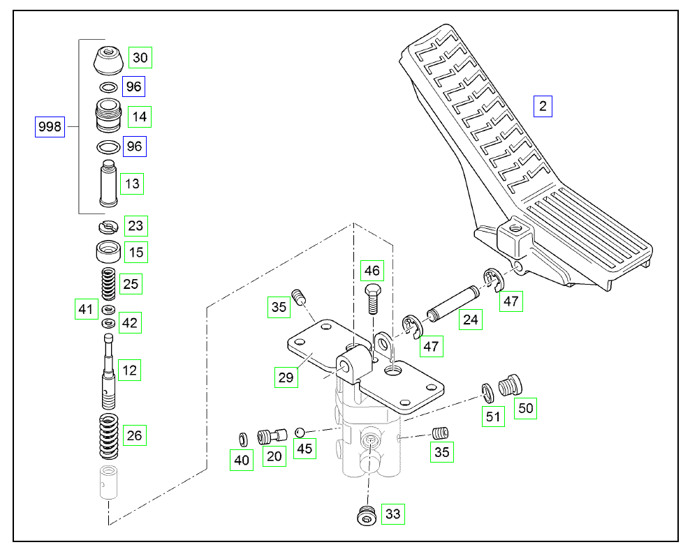 9079277 - LEG PEDAL KIT - MXPseal.com