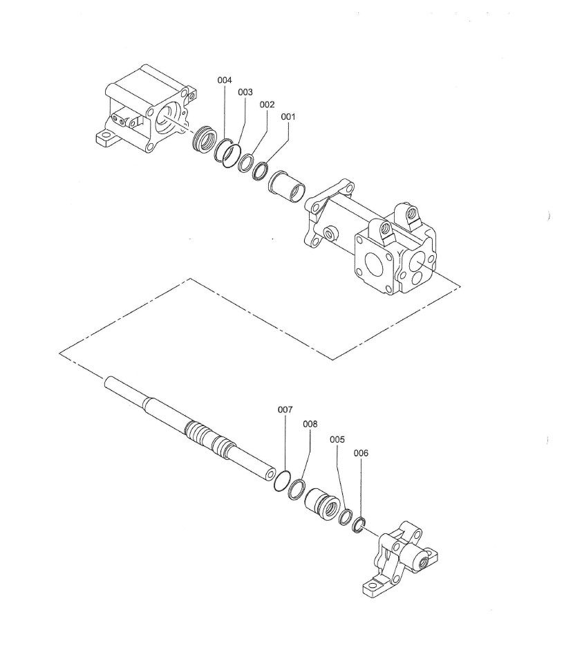 HD712-99186 - PISTON SEAL KIT