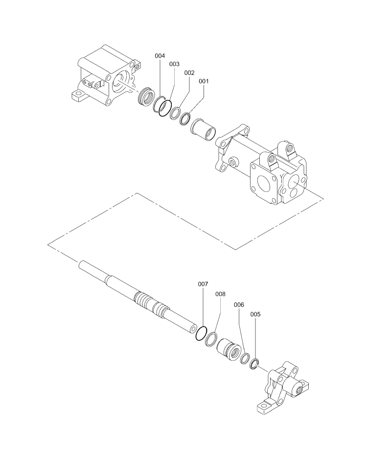 HD715-99156 - PISTON SEAL KIT