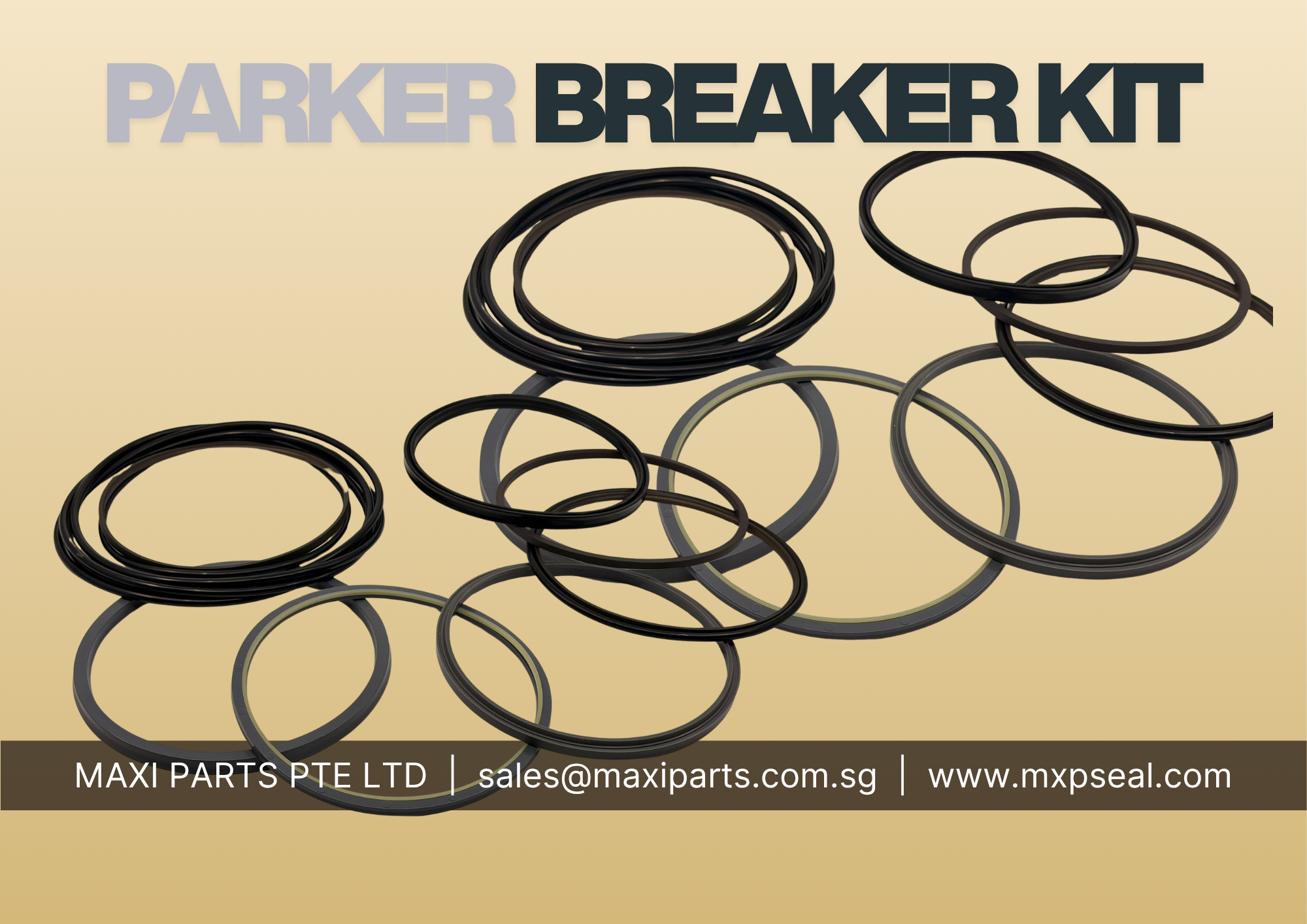SOOSAN SB121 - SEAL KIT (PARKER)