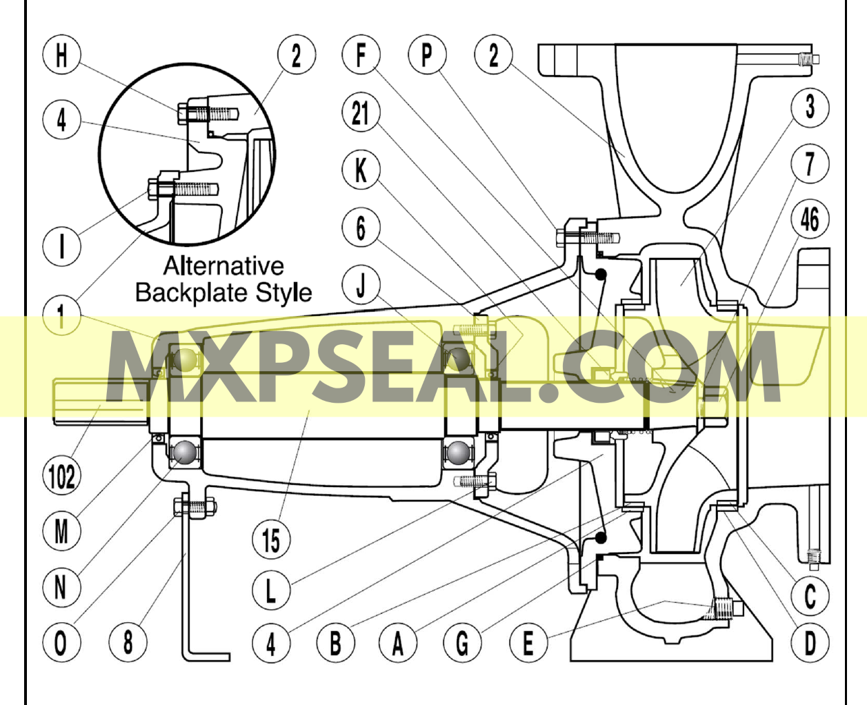 VHSU01-50003 - WATER PUMP