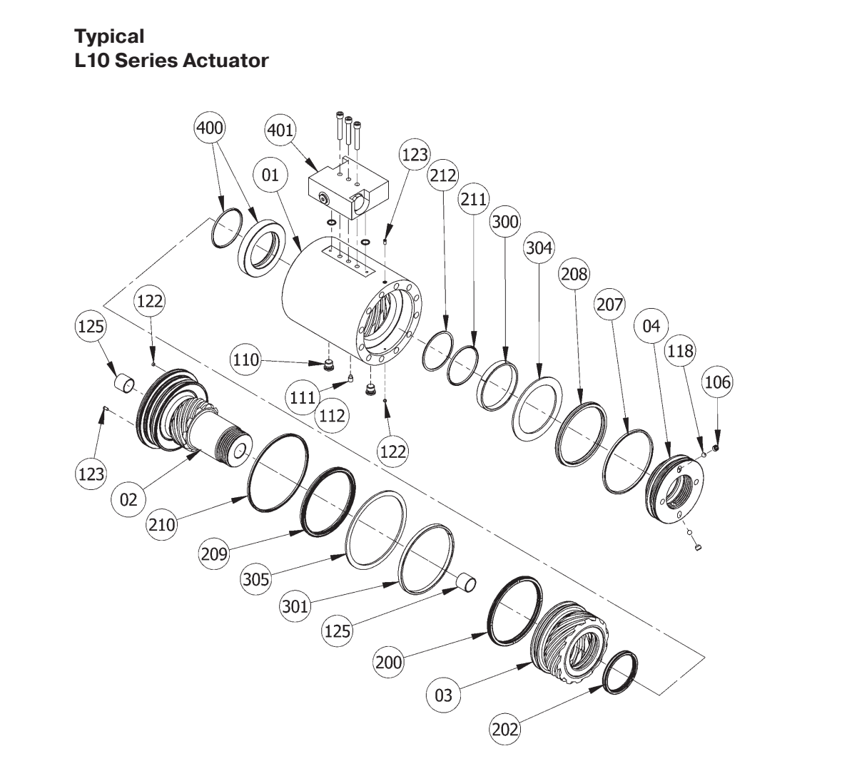 S53683 - L10-5.5 STANDARD SEAL KIT - MXPseal.com