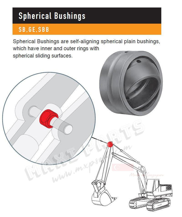 17M-71-21590 - SPHERICAL BUSHING - MXPseal.com