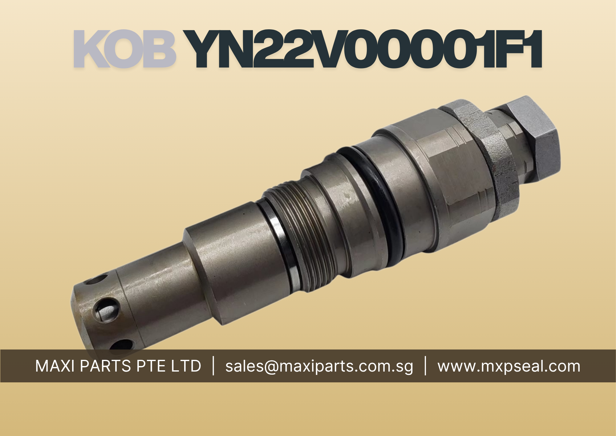 YN22V00001F1 - SK200-6 RELIEF VALVE