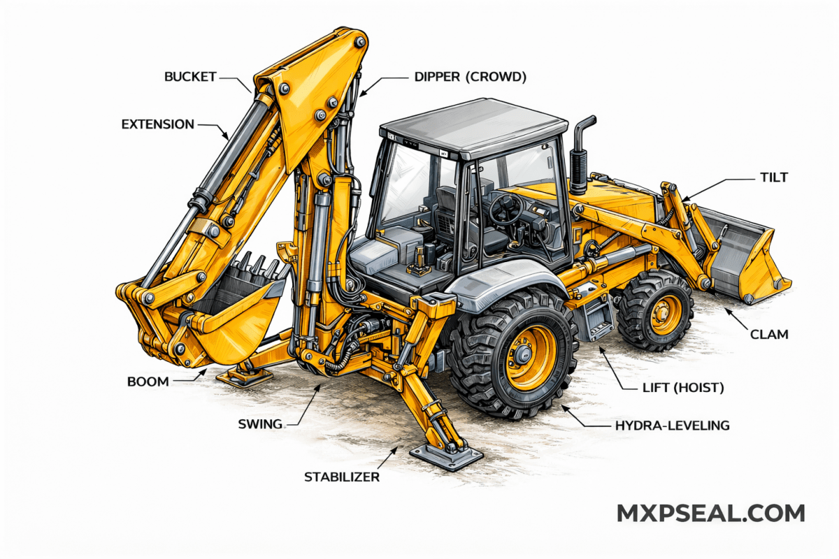160B BUCKET KIT - MXPseal.comDYNAHOE