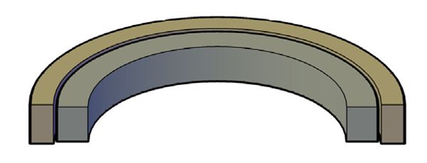 SPG 9 X 7.3/4 X 3/8